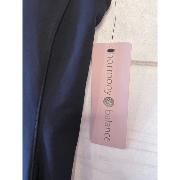 Harmony Balance NWT Size SM One Piece Long Work Out Outfit Black - Picture 4 of 6
